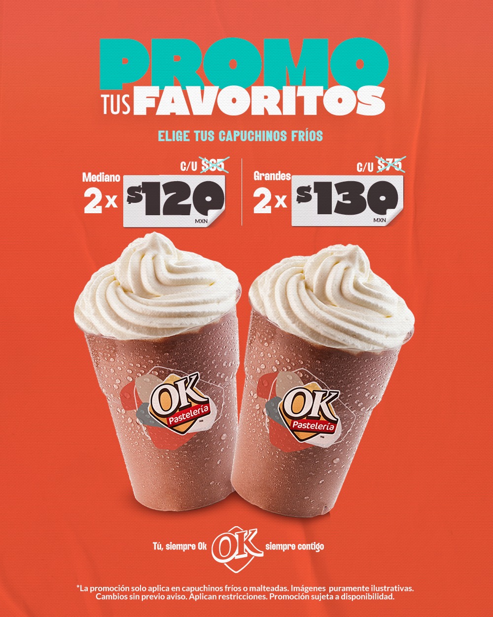 Combo 2 capuchinos fríos